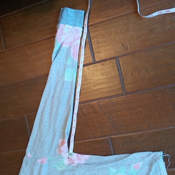 Just Be Womens Pink Grey floral Maternity Pull Over Hoodie Shirt - Picture 9 of 11